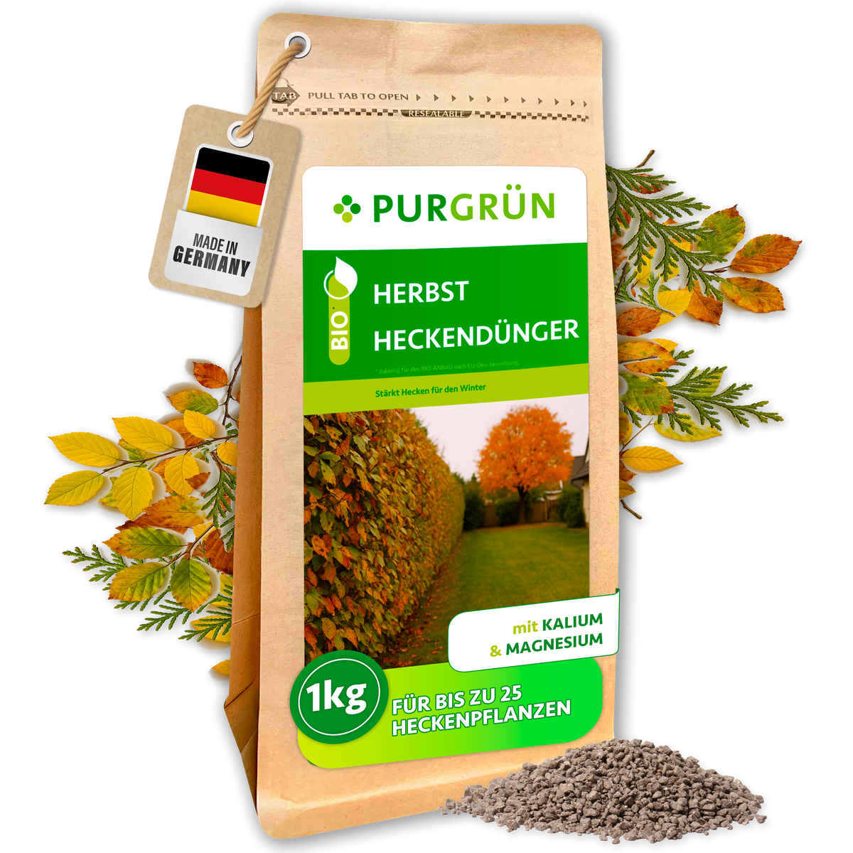 Bio-Herbst-Heckendünger