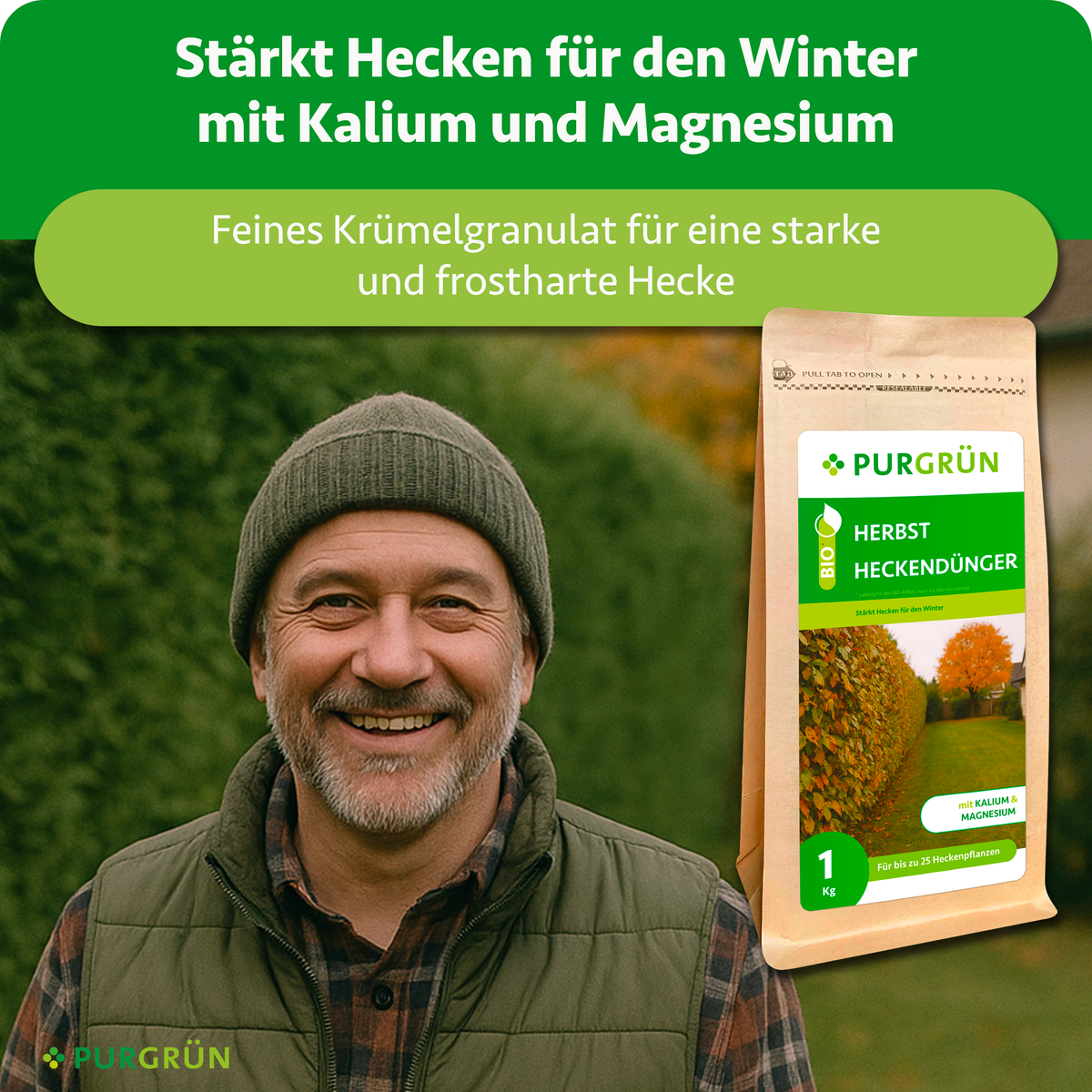 Bio-Herbst-Heckendünger