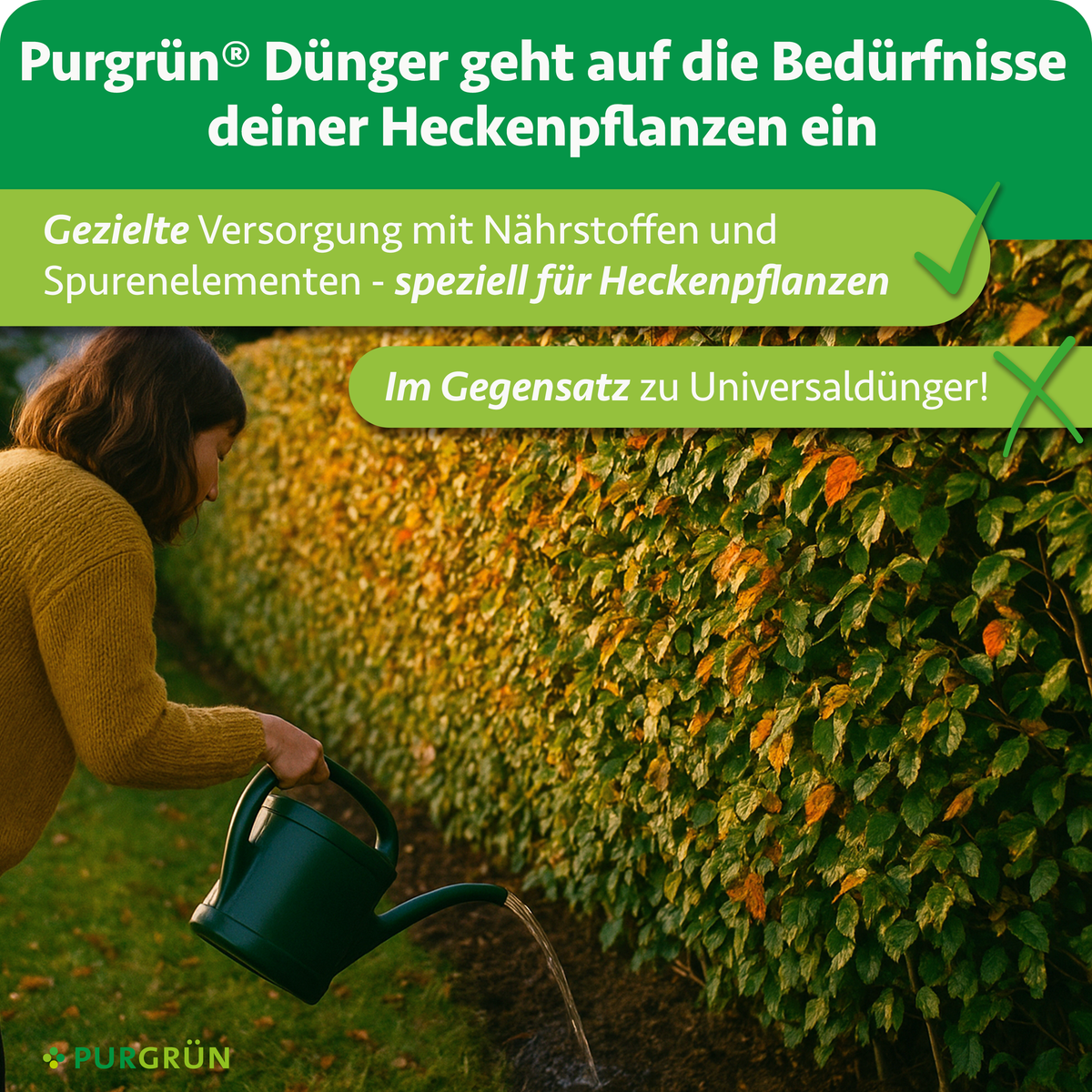 Bio-Herbst-Heckendünger